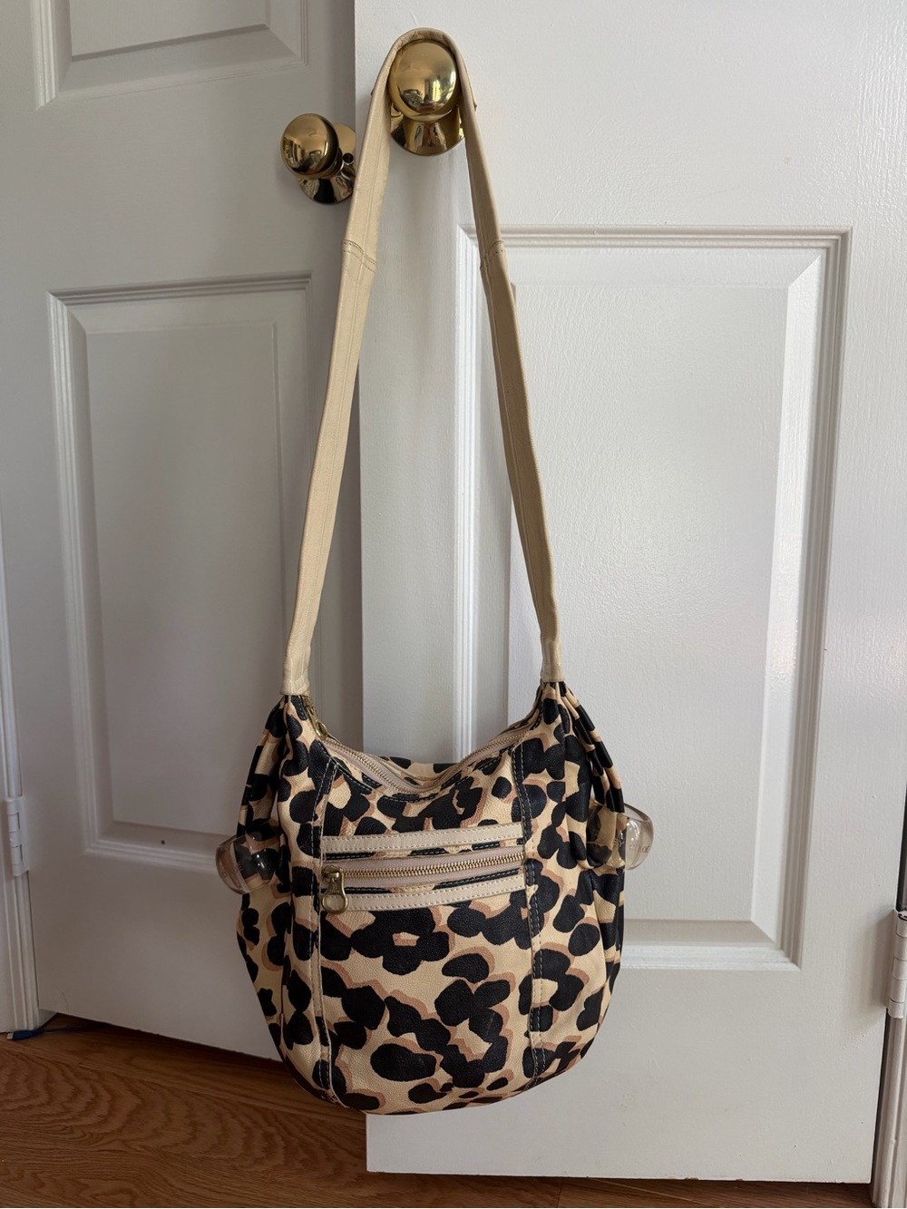 See by Chloé Y2K Leopard Hobo Shoulder Bag